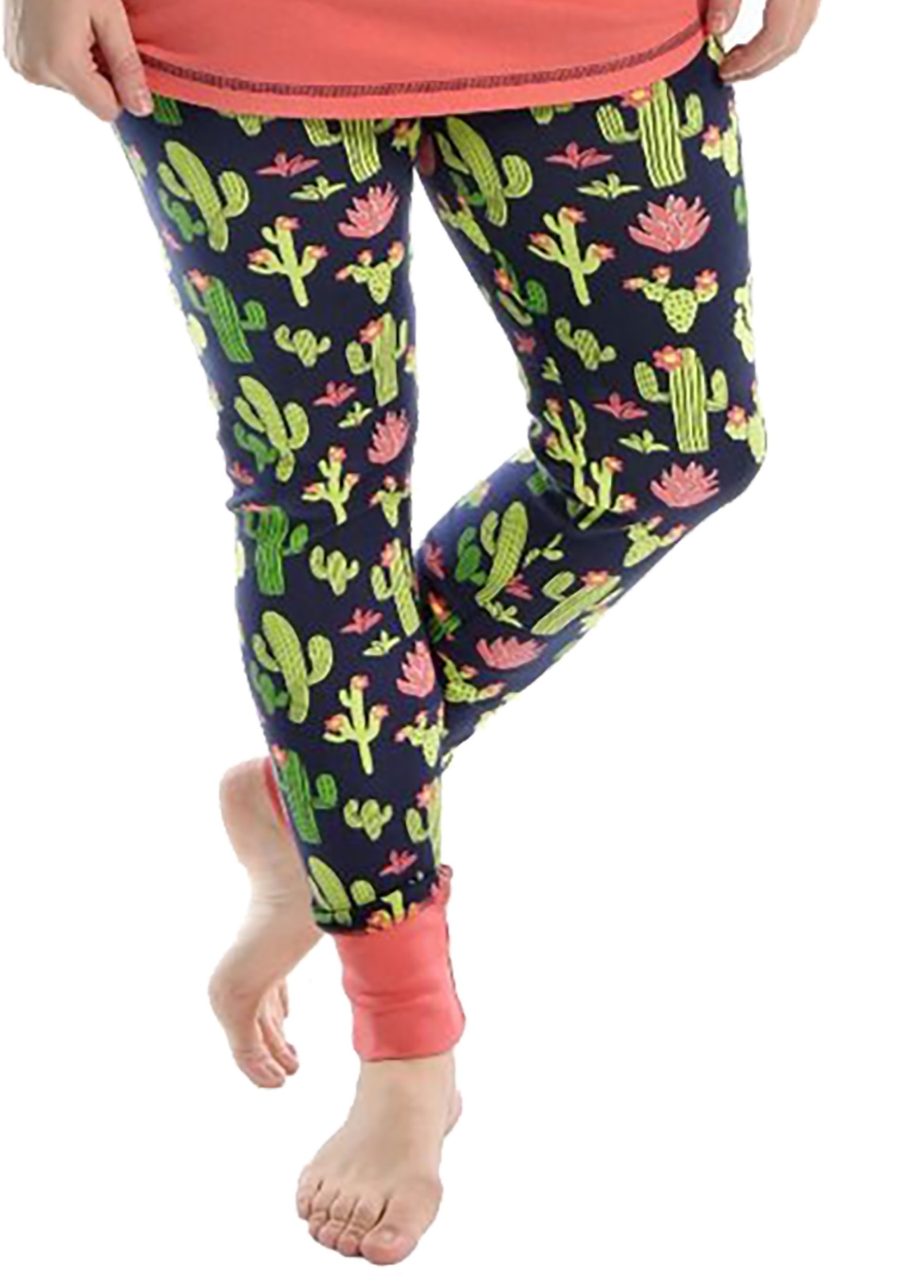 Women's Cactus Print Pajama Leggings