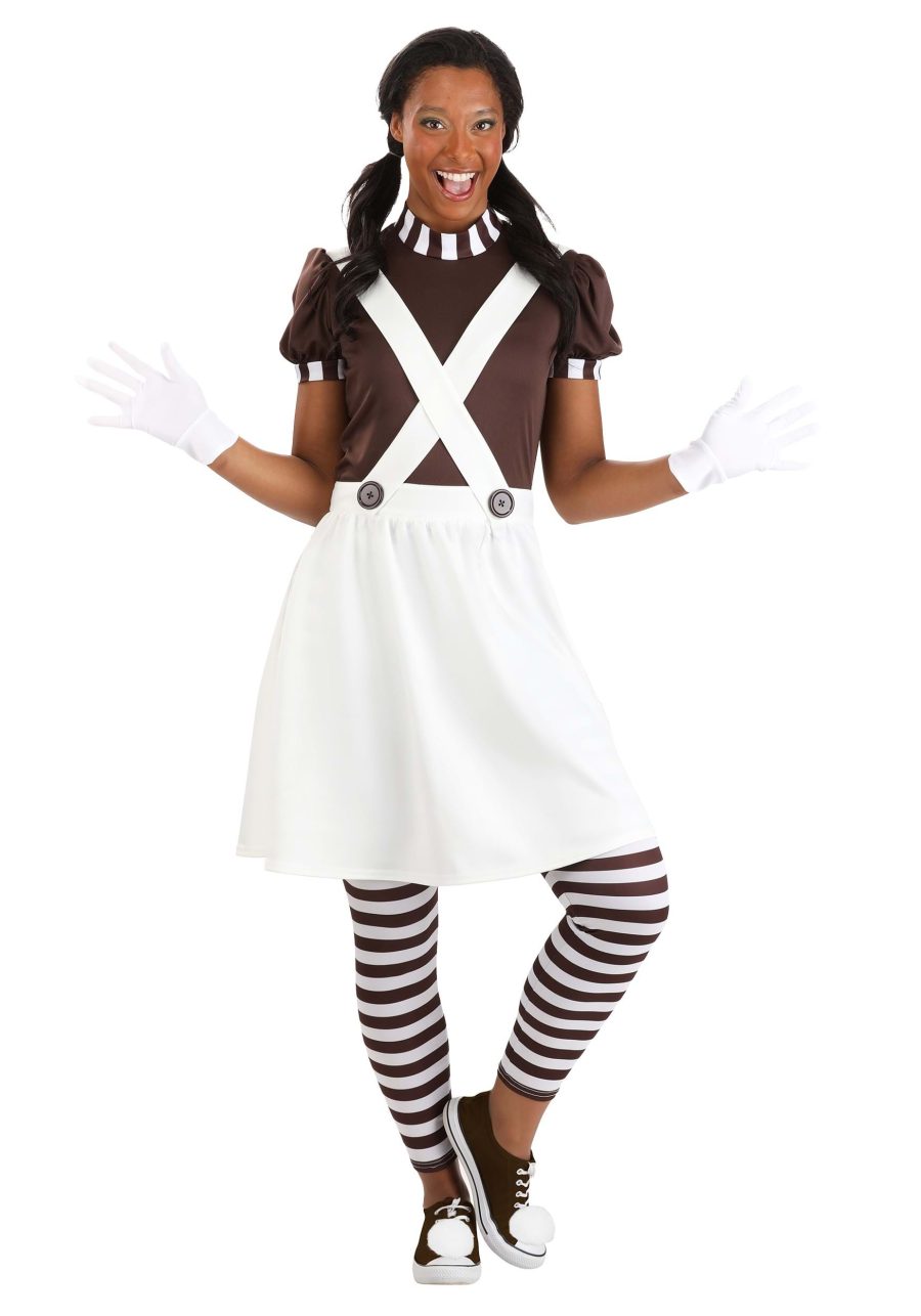 Women's Chocolate Factory Worker Costume