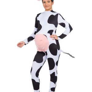 Women's Maternity Cow Costume