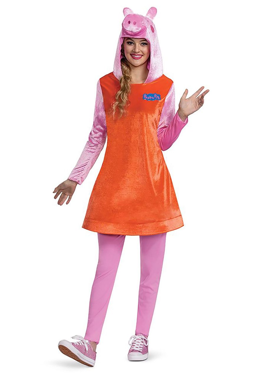 Women's Peppa Pig Mummy Pig Deluxe Costume