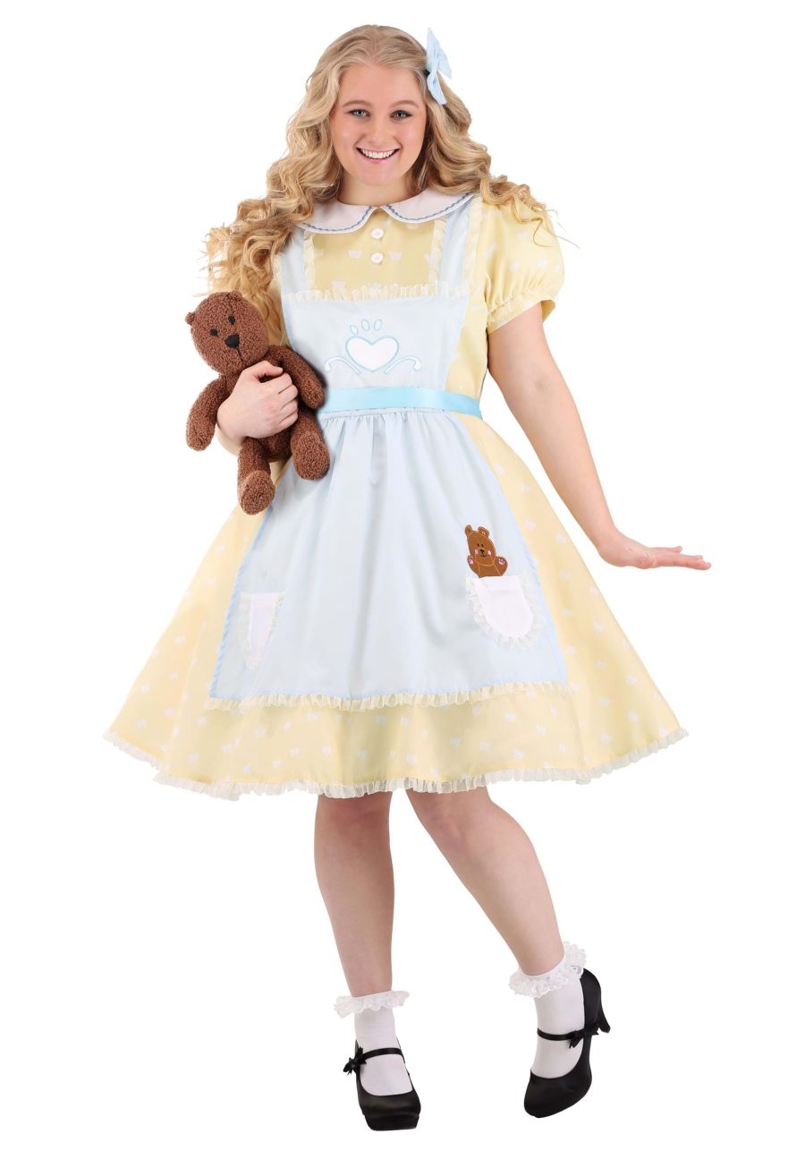 Women's Plus Size Goldilocks Costume