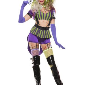 Women's Sexy Mad Villain Costume