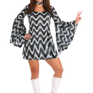 Women's Silver Queen Disco Costume