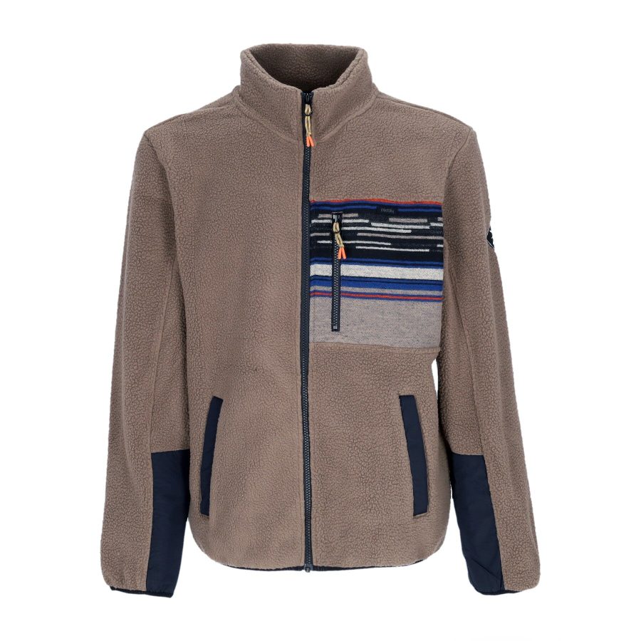 Wonderer Track Jacket Clay Men's Fleece Jacket