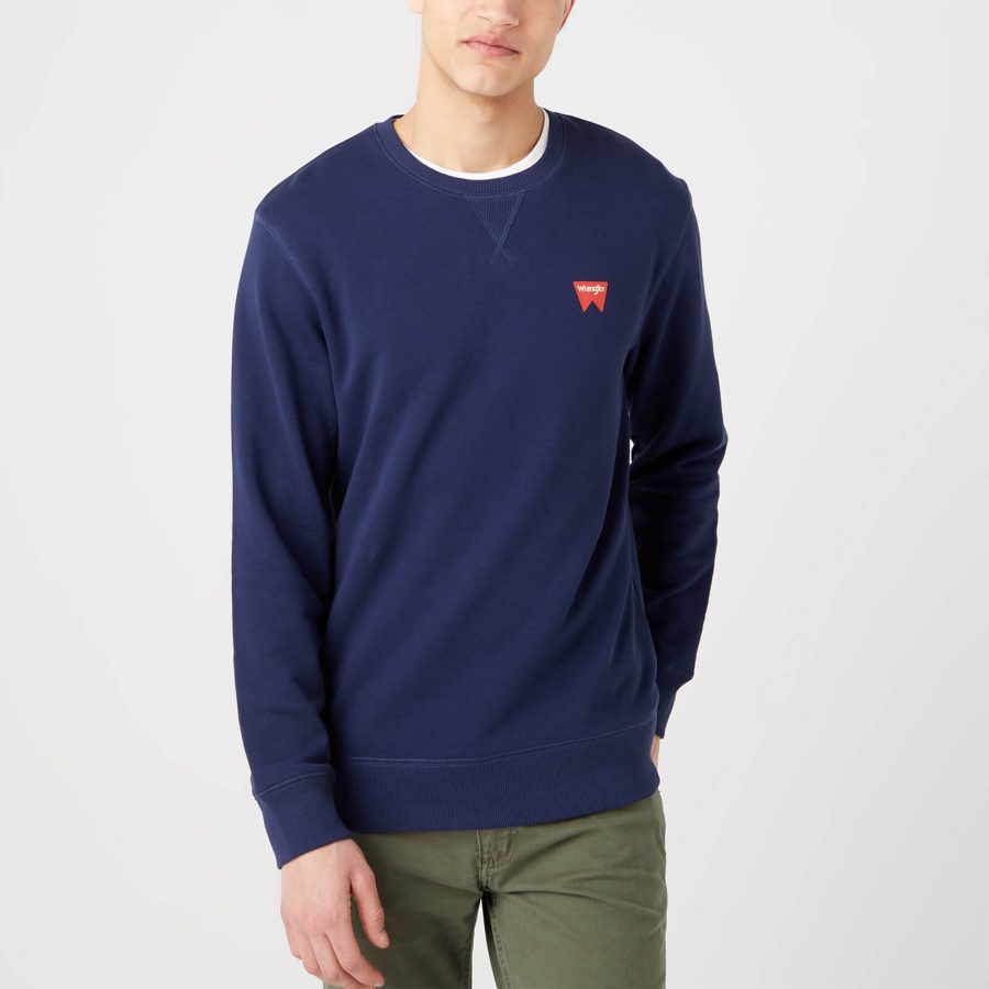 Wrangler Sign-Off Cotton Sweatshirt - S