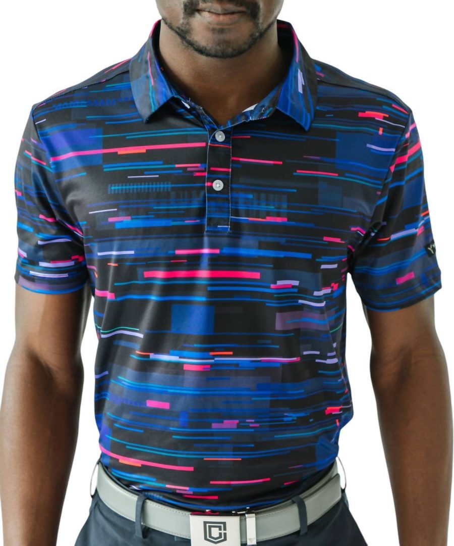 Yatta Golf golf polo in Light Wave