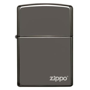 ZIPPO 150ZL Windproof Lighter Black Ice Finish w/ LogoClassic Case