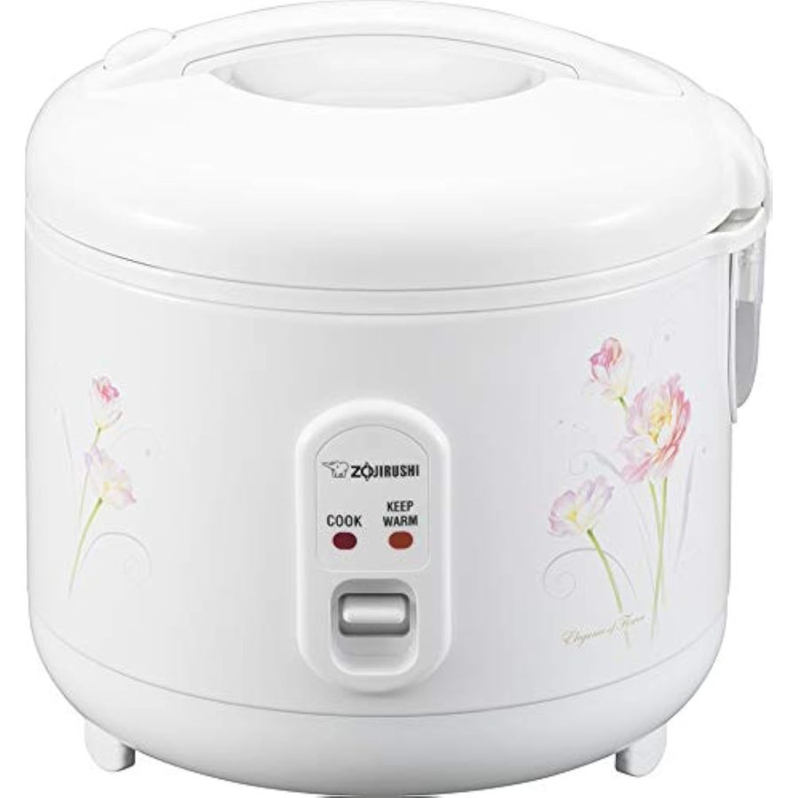 Zojirushi NS-RPC10FJ Rice Cooker and Warmer, 5.5-Cup (Uncooked), Tulip