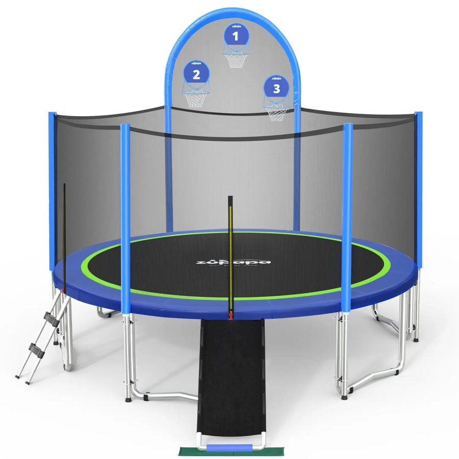 Zupapa Saffun Outdoor Trampoline With Enclosure