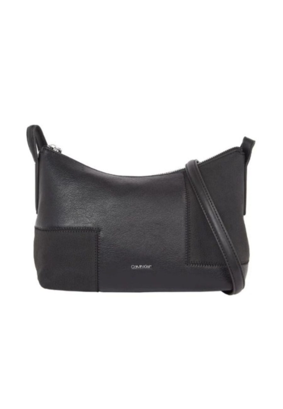 calvin klein CK BLOCK CROSSBODY_NUBUCK BAG