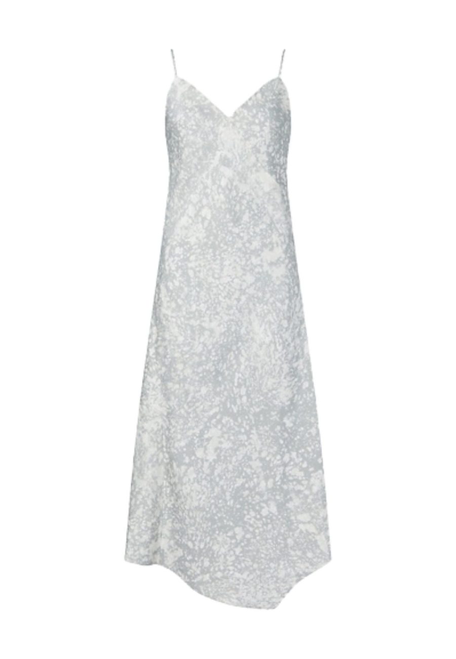 calvin klein Dresses VISCOSE MARBLE PRINT SLIP DRESS