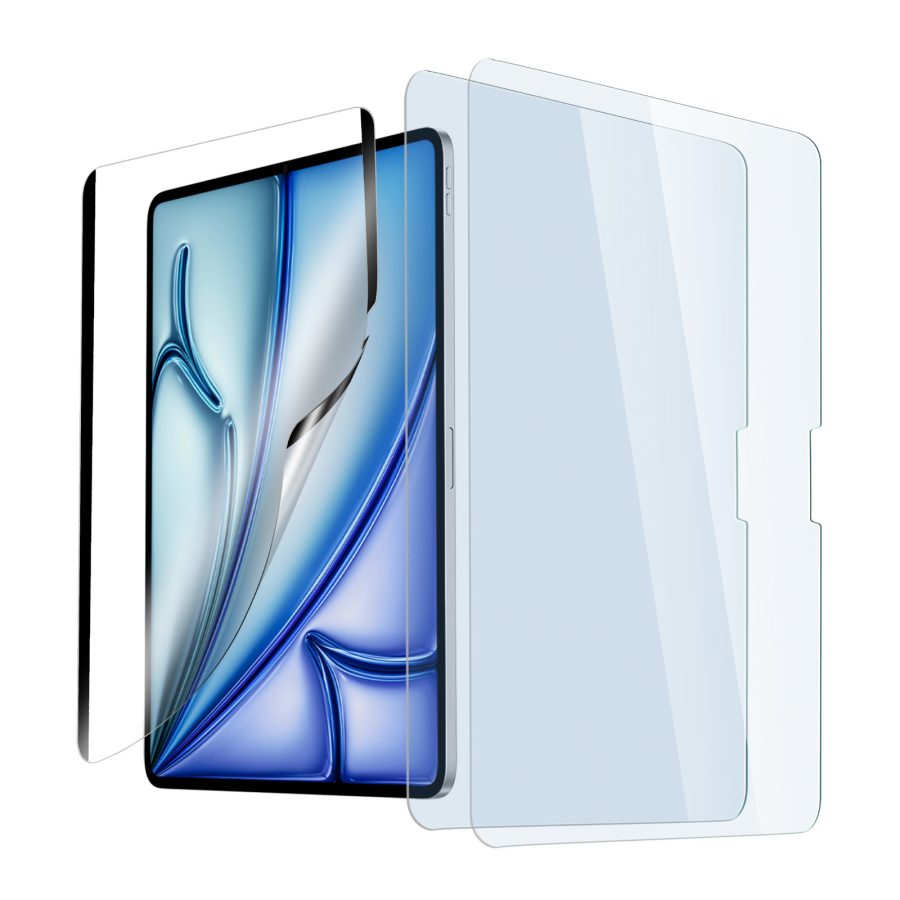 iPad Air 11" (2024) Paper-Feel Magnetic Screen Protector Set 1 Paper-Feel + 2 Tempered-Glass