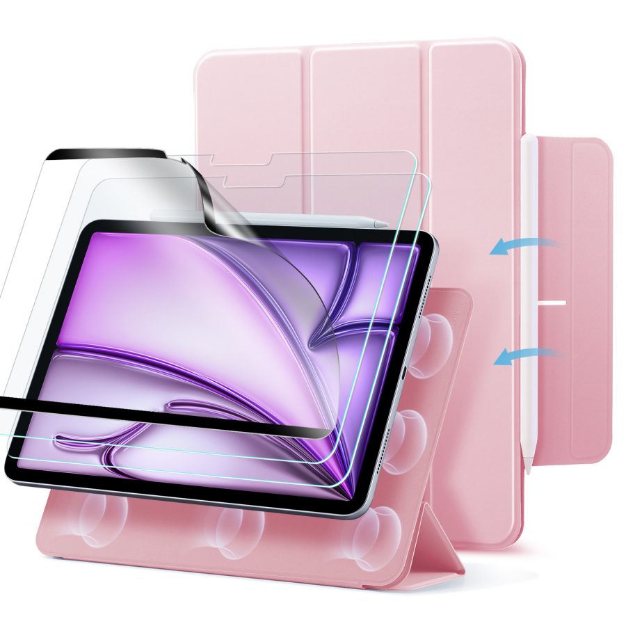 iPad Air 13" (2024) Magnetic Transformation Bundle Pink