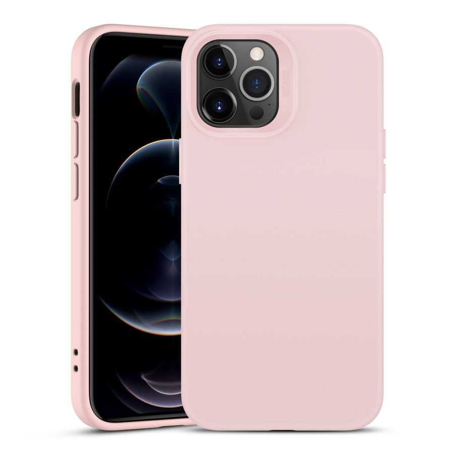 iPhone 12/12 Pro Cloud Soft Silicone Case Pink