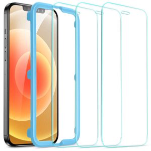 iPhone 12/12 Pro Tempered-Glass Full-Coverage Screen Protector 3 Pack