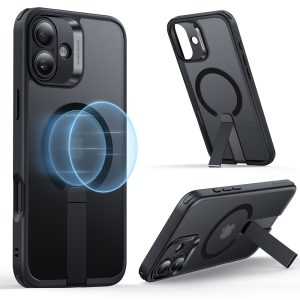 iPhone 16 Plus Boost Flickstand Case (HaloLock) Frosted Black