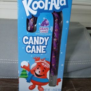 (1) Koolaid Candy Cane Grape Flavor. 1.76 oz