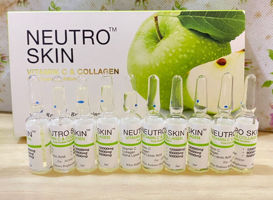 1 x Neutro Skin Vitamin c & Collagen Pure Crystal Solution Free Express Shipping