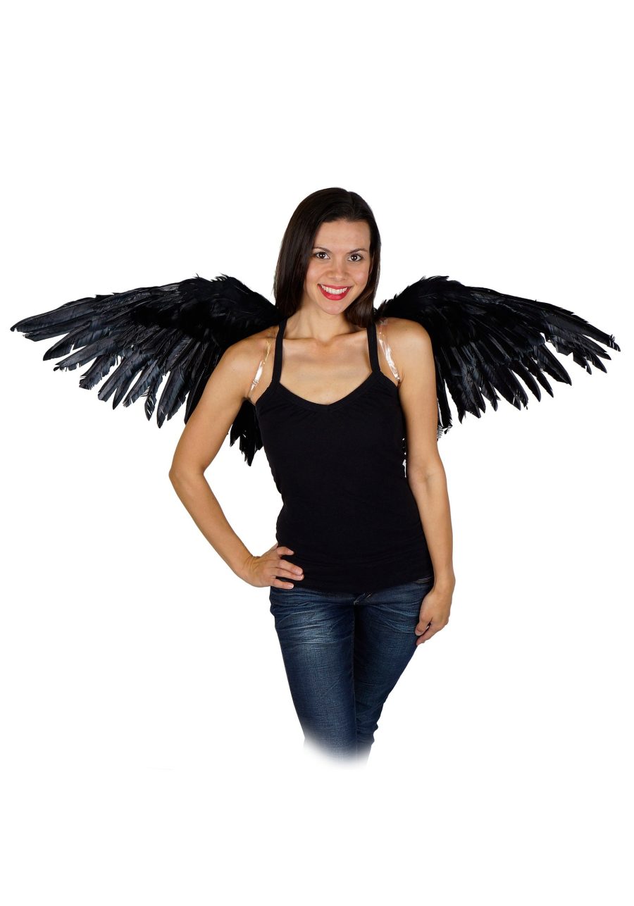 16x48 Black Mocking Jay Costume Wing Accessory