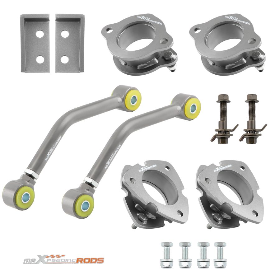 2 Front 2 Rear Lift Kit With Trailing Arm compatible for Jeep Compass Patriot MK 2007-17