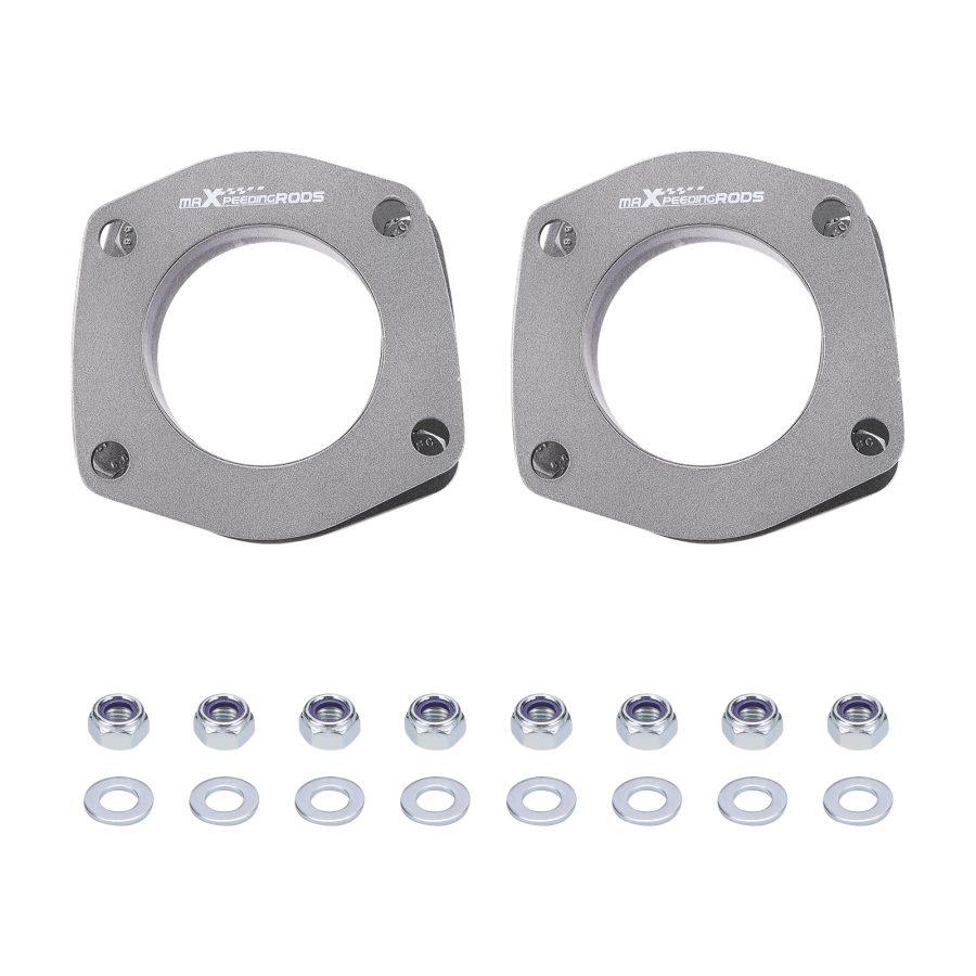 2 Front Leveling Lift Kit compatible for Jeep Grand Cherokee WK 2005-2010 Strut Spacers