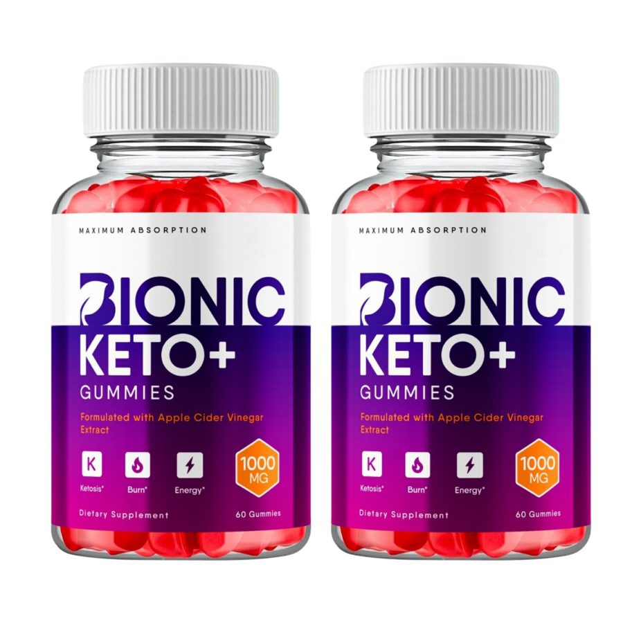 2 Pack Bionic Keto ACV Gummies Bionic Keto Gummies For Weight Loss - 120 Gummies