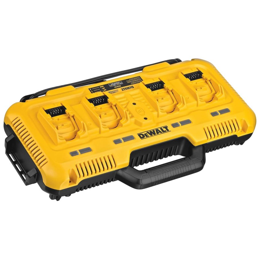 20V Max* Charger, 4-Port, Rapid Charge (Dcb104) , Black/Yellow