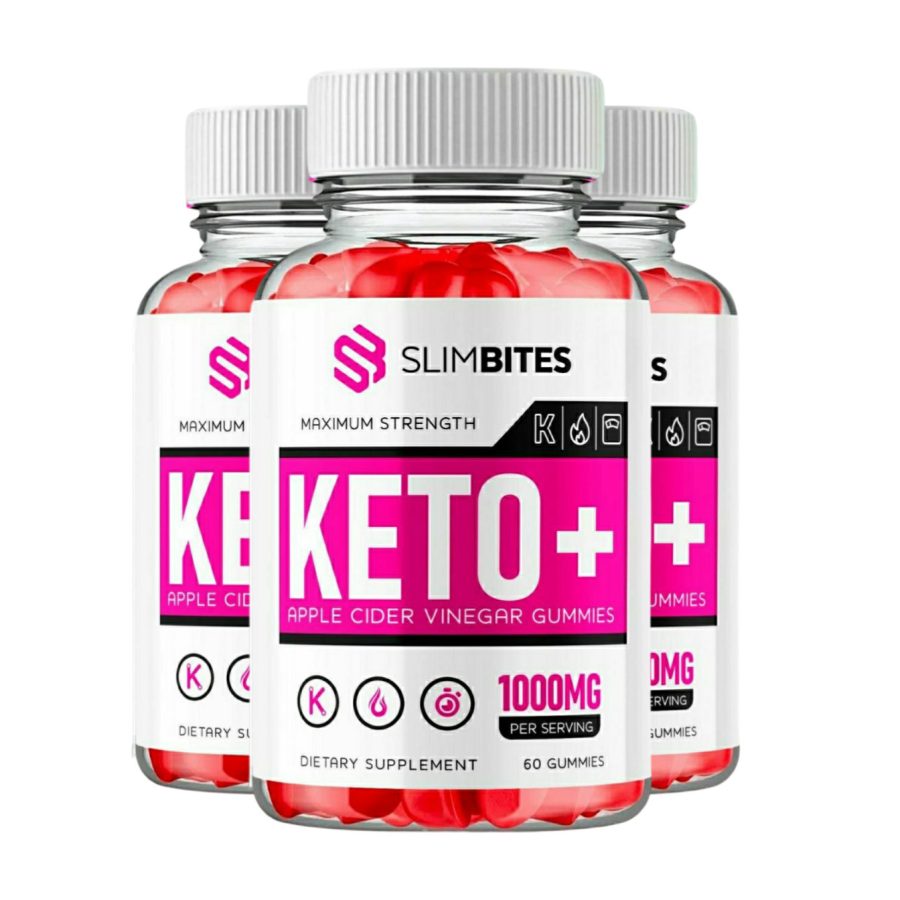 3 Pack SlimBites Keto ACV Gummies, Slim Bites Gummies Weight Loss - 180 Gummies