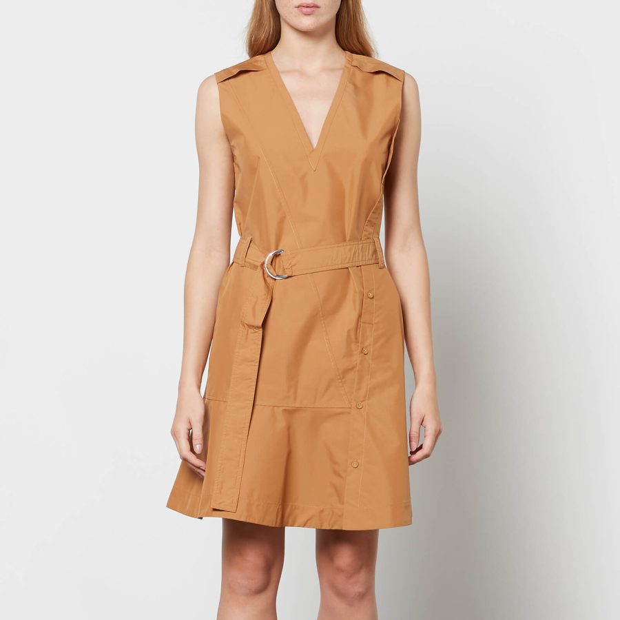 3.1 Phillip Lim Women's Cotton Poplin Mini Dress - Ochre - US 6/UK 10