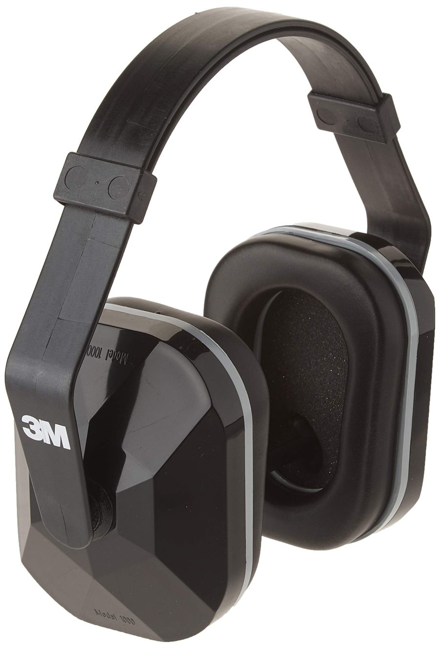 3M 90540 Hearing Protection; Earmuffs; 20 Decibel Noise Reduction Rating; Black; Plastic With Foam; Over The Head/ Under The Chin And Behind The Neck Multiple Wearing Position