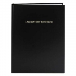 ROARING SPRING 77160 Lab Notebook,8-3/4 in x 11-1/4 in,Black