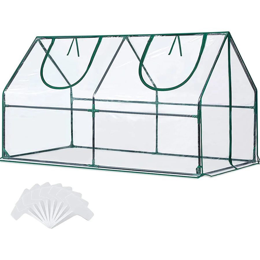 71" x 36" x 36" Mini Greenhouse (2 Colors Available) - Clear