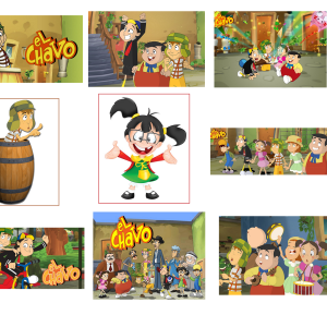 9 El Chavo Del ocho Inspired Stickers, Party Supplies, Labels, Birthday, Favors