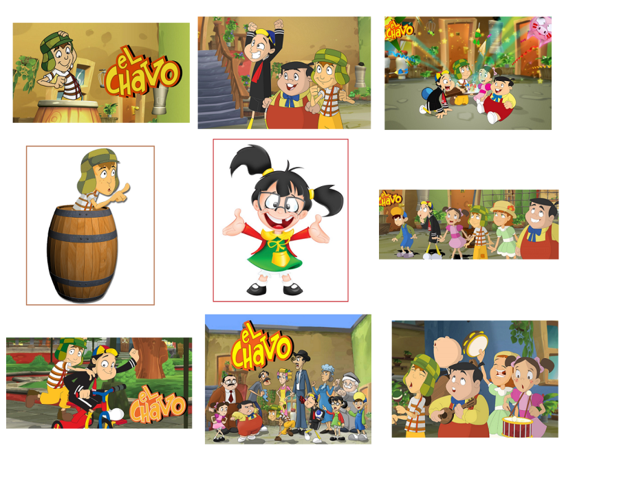 9 El Chavo Del ocho Inspired Stickers, Party Supplies, Labels, Birthday, Favors