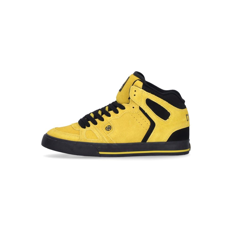 99 Vulc High Men's Skate Shoes Yellow/black