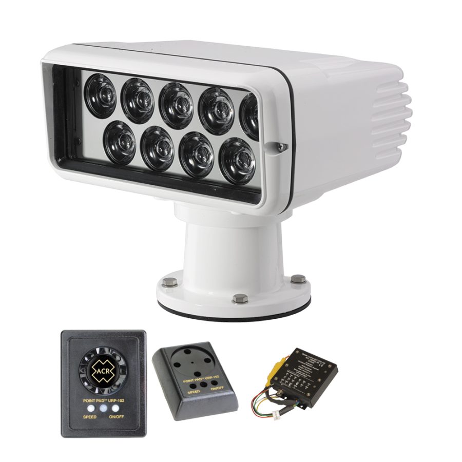 ACR 1951 RCL-100 LED SEARCHLIGHT WIRED KIT WITH MASTER CONTROLLER & WIRED POINT PAD CONTROLLER