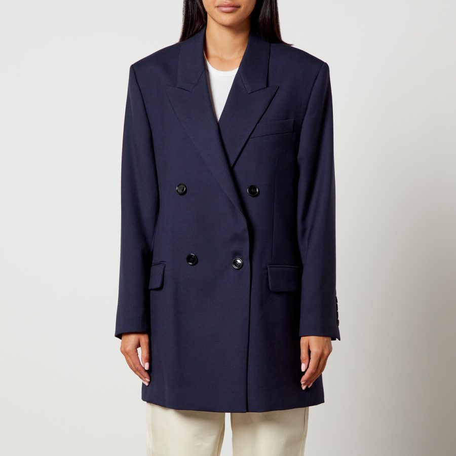 AMI Double-Breasted Wool Blazer - FR 42/UK 14