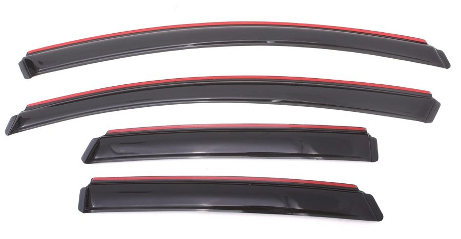 AVS 194389 In-Channel Ventvisor / Rain Guards | Fits 2012 - 2017 Buick Verano- Smoke, 4 pcs.