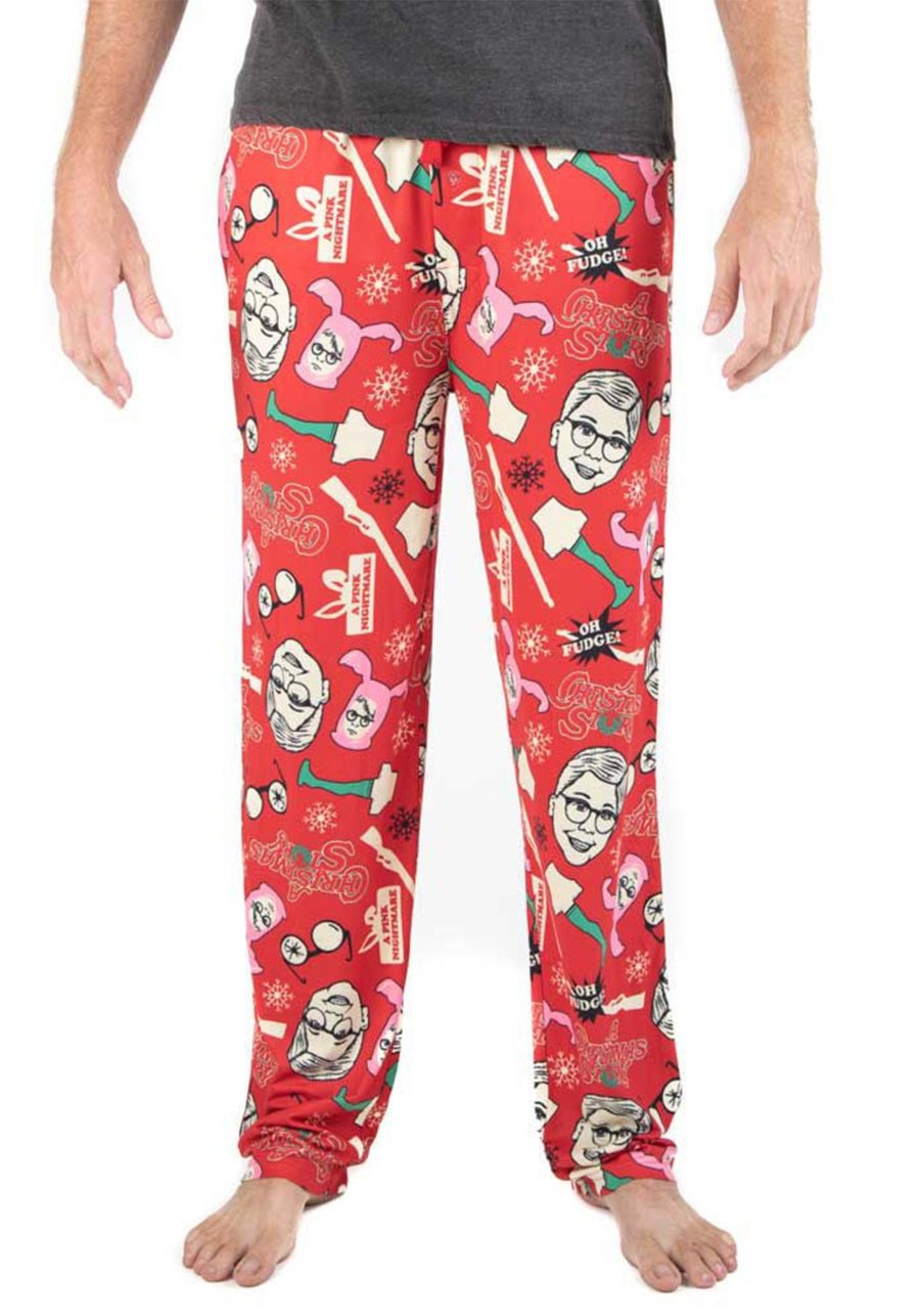 Adult Christmas Story AOP Sleep Pants