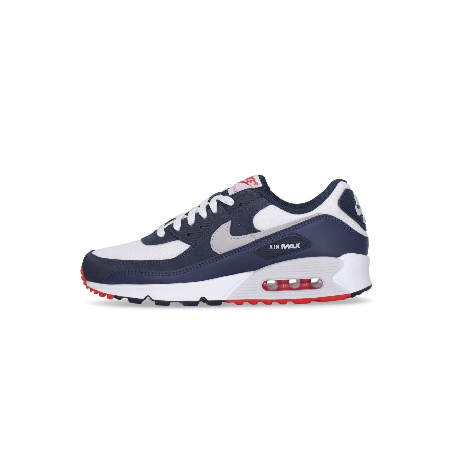 Air Max 90 Men's Low Shoe Obsidian/pure Platinum/white/track Red