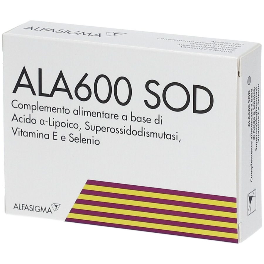 Ala600 SOD, 20 tbs, Peripheral Neuropathies: Diabet, Metabolic, Viral, Ischemic