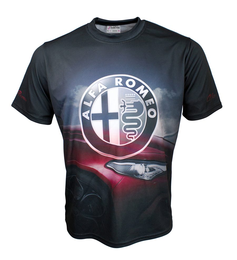 Alfa Romeo Fan T-Shirt Car Racing Sports Top Gift New Fashion Alfa Romeo Shirt