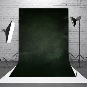 Aperturee Harmonious Dark Green Photo Booth Backdrop For Portrait