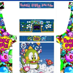 AtGames Legends Ultimate ALU Bubble Bobble Arcade/Arcade Cabinet side Art