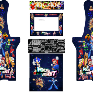 AtGames Ultimate Legends Mix Retro Arcade Cabinet Side Art