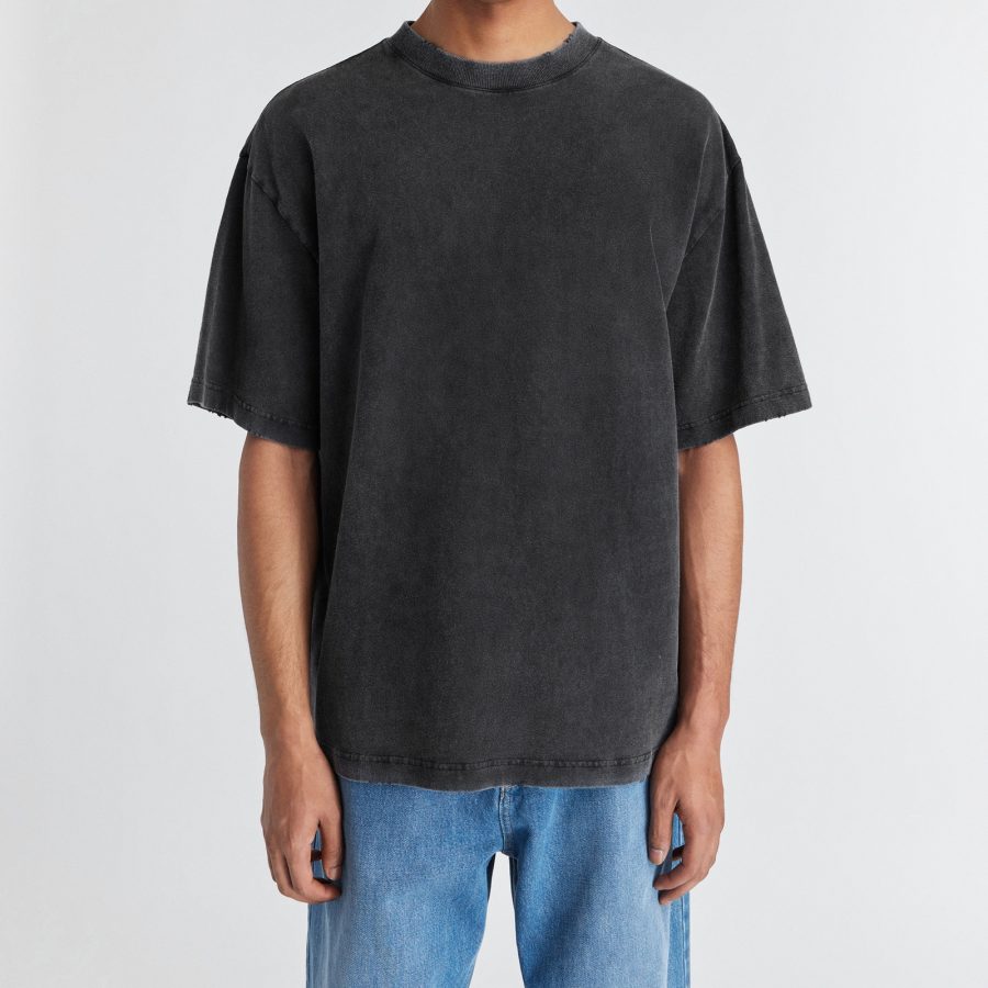 Axel Arigato Optic Distressed Cotton-Jersey T-Shirt - L