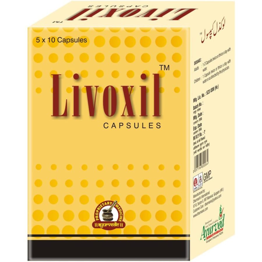 Ayurved Research Foundation Livoxil Liver Cleanse Detox & Repair Fatty Liver For