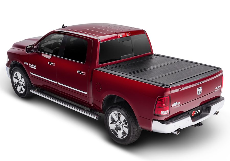 BAK 772223 FlipF1 Hard Folding Truck Bed Tonneau Cover | | Fits 2019 - 2023 Dodge Ram 1500, Does Not Fit w/ Multi-Function (Split) Tailgate 6FT 4 INCH Bed (76.3 INCH)