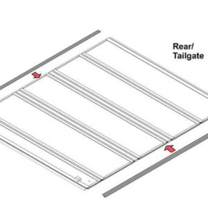 BAK PARTS-326A0011 Tonneau Cover Rail Seal; For BAKFlip Models; Side Seal; Includes 17 Foot Length Seal; Set Of 2