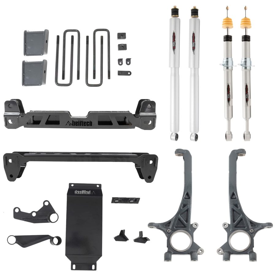 BELLTECH 154301TP LIFT KIT 4-6in. Front and Rear Trail Performance Struts/Shocks 2016-2020 Fits/Compatible/Replacement for Toyota TACOMA